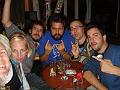 TradeMark and Christy with the Bootie Paris gang - Mark, Juan, Mark, and Marcus